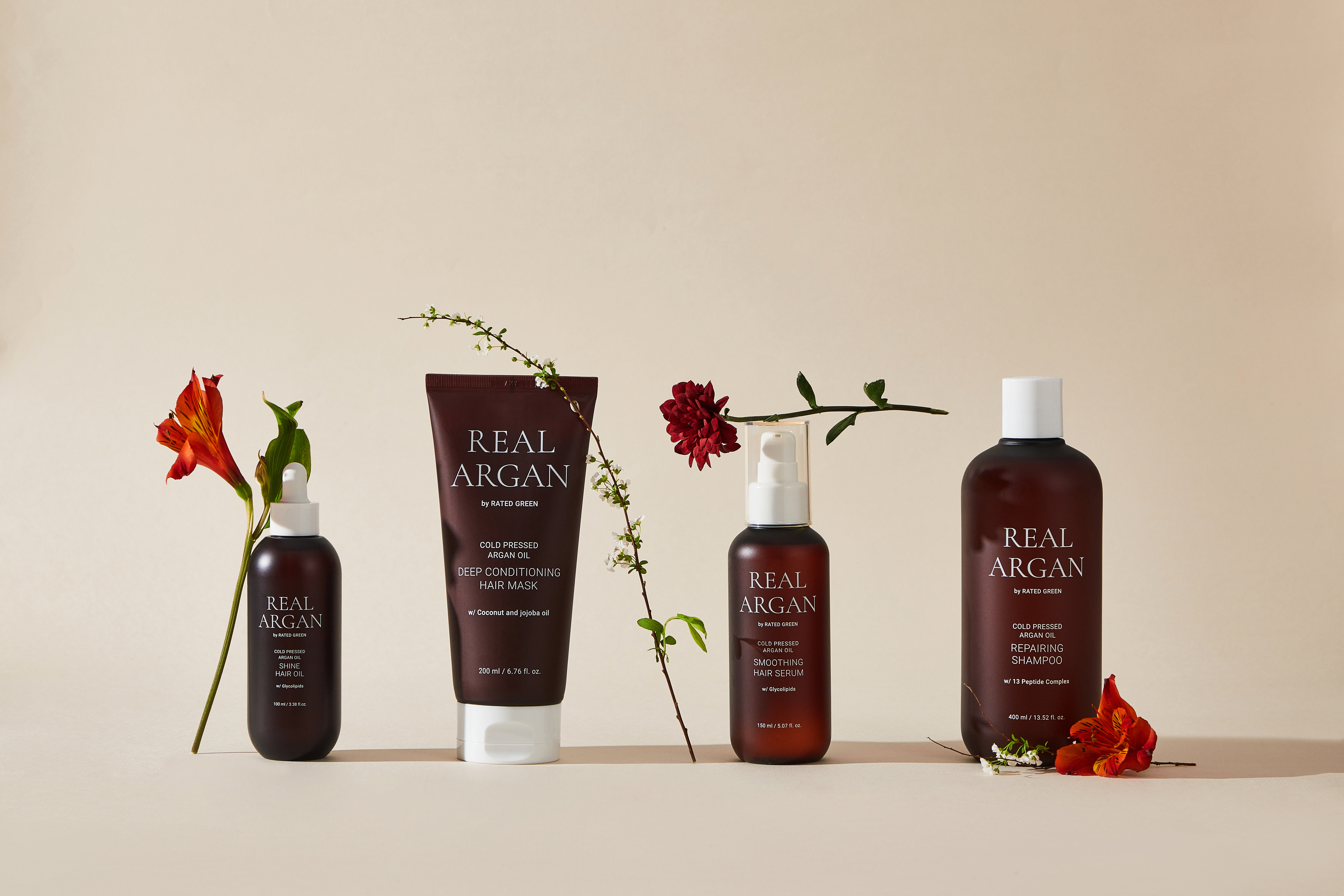 Відновлювальний шампунь з аргановою олією Rated Green Real Argan Repairing Shampoo